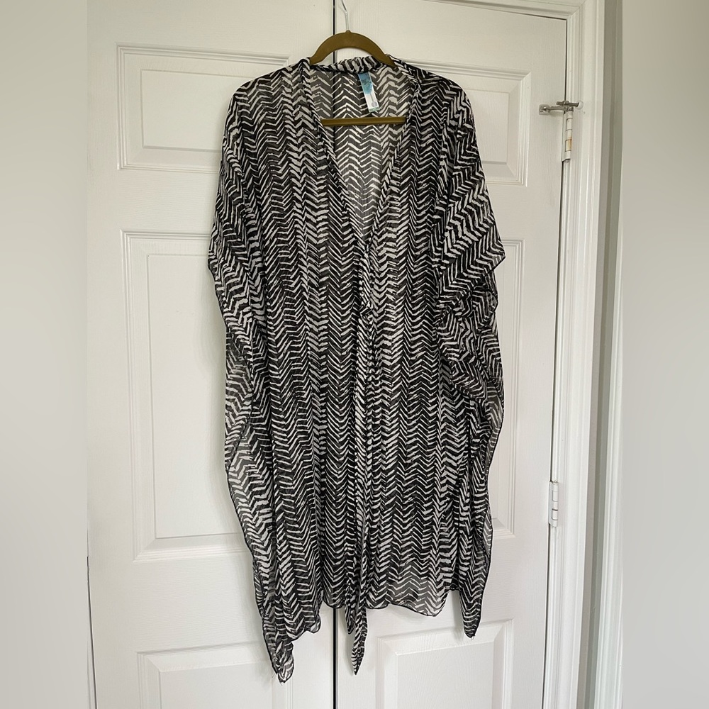 Animal Print Beach Pool Cover Up